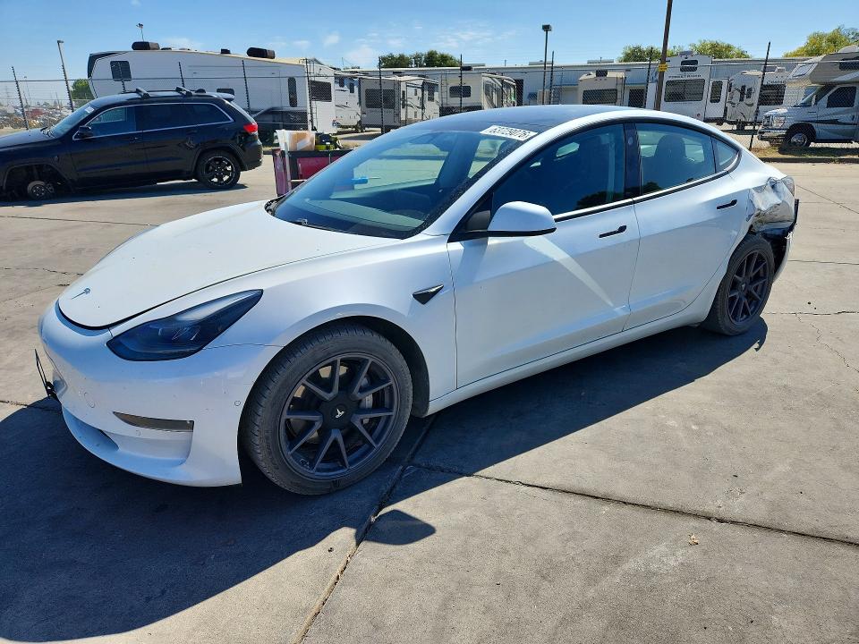 Auction sale of the 2021 Tesla Model 3, vin: 5YJ3E1EB3MF938094, lot number: 63729076