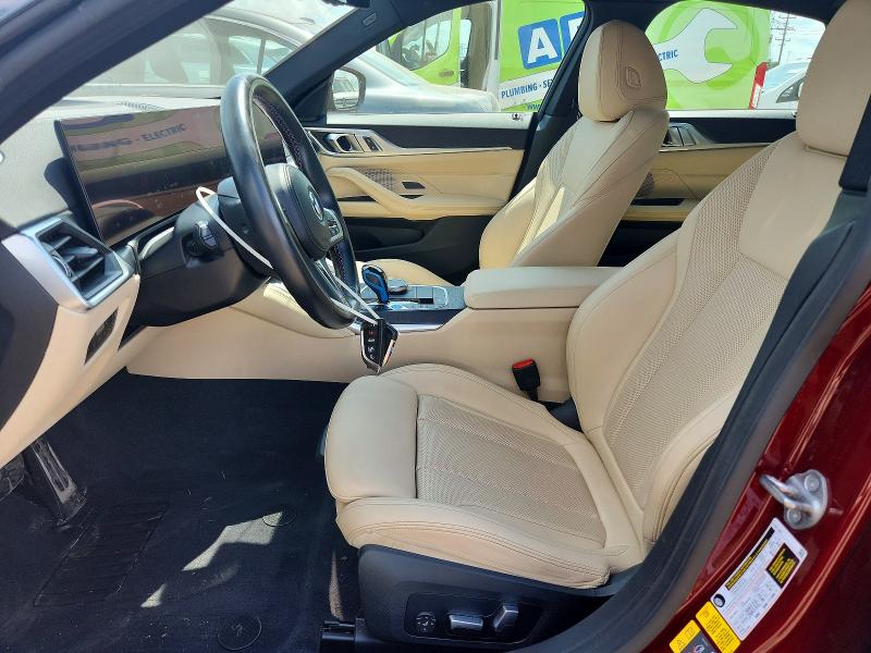 Aukcja sprzedaży 2023 Bmw I4, vin: WBY33AW08PFN81822, numer aukcji: 63450086