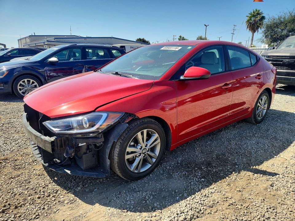 2018 Hyundai Elantra მანქანა იყიდება აუქციონზე, vin: 5NPD84LF2JH284981, აუქციონის ნომერი: 65955116