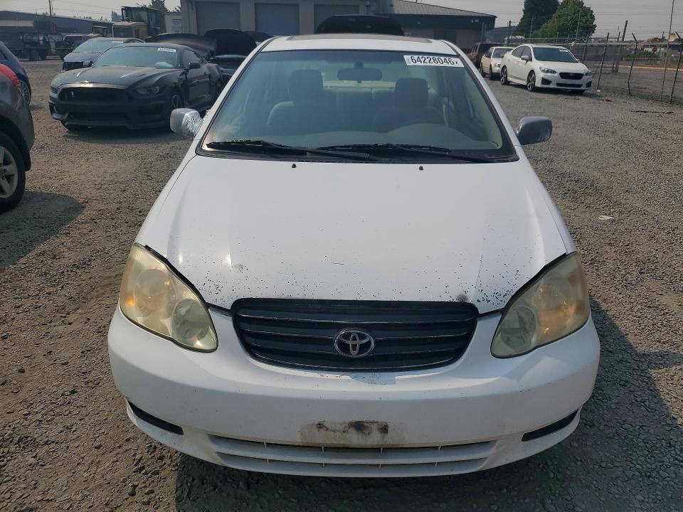 2003 Toyota Corolla მანქანა იყიდება აუქციონზე, vin: 1NXBR38E93Z024774, აუქციონის ნომერი: 64228046