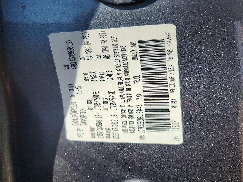 2006 Dodge Ram 2500 მანქანა იყიდება აუქციონზე, vin: 1D7KS28C96J154440, აუქციონის ნომერი: 66408676