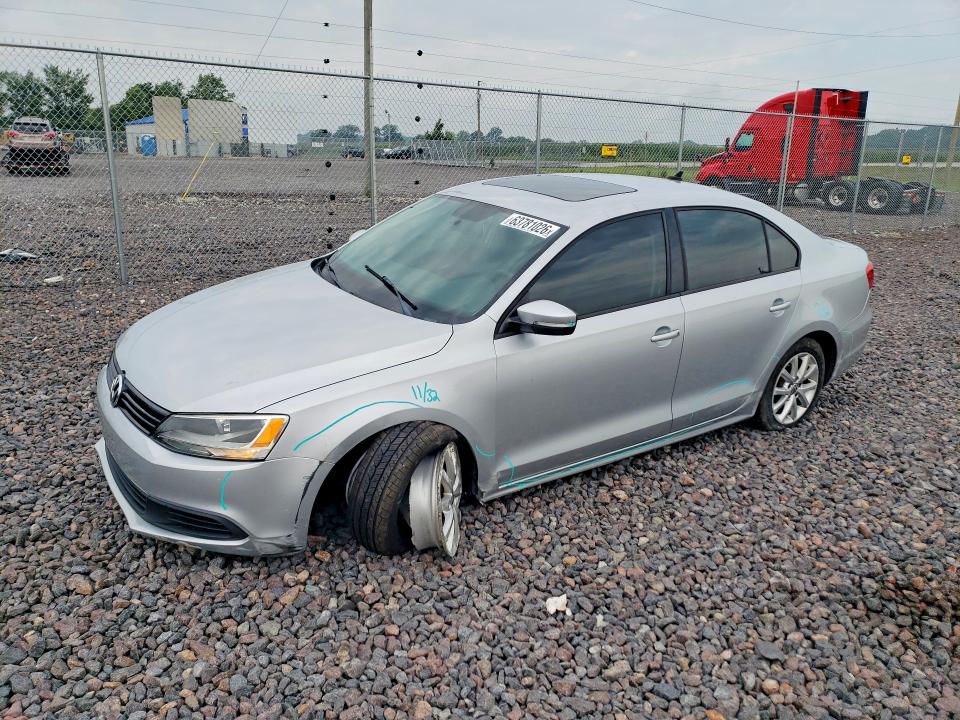 63781026 :رقم المزاد ، 3VWDP7AJ0CM383420 vin ، 2012 Volkswagen Jetta مزاد بيع