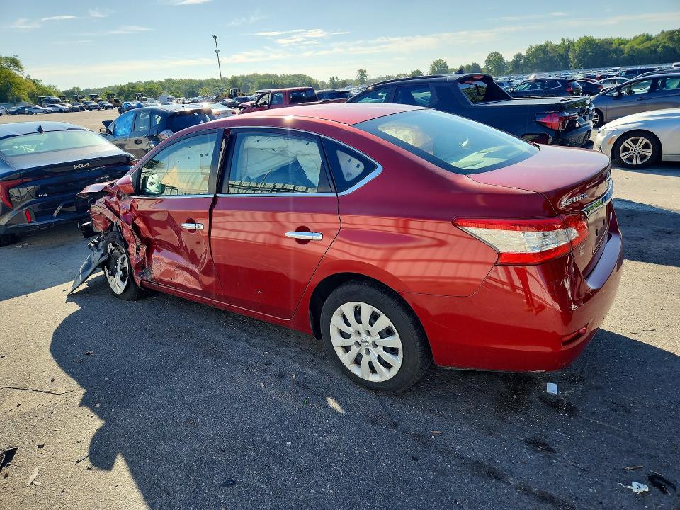 2014 Nissan Sentra მანქანა იყიდება აუქციონზე, vin: 3N1AB7APXEY341330, აუქციონის ნომერი: 65634016