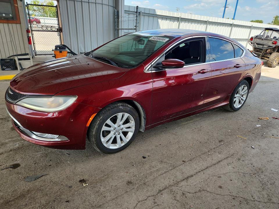 64056686 :رقم المزاد ، 1C3CCCAB7FN752672 vin ، 2015 Chrysler 200 مزاد بيع