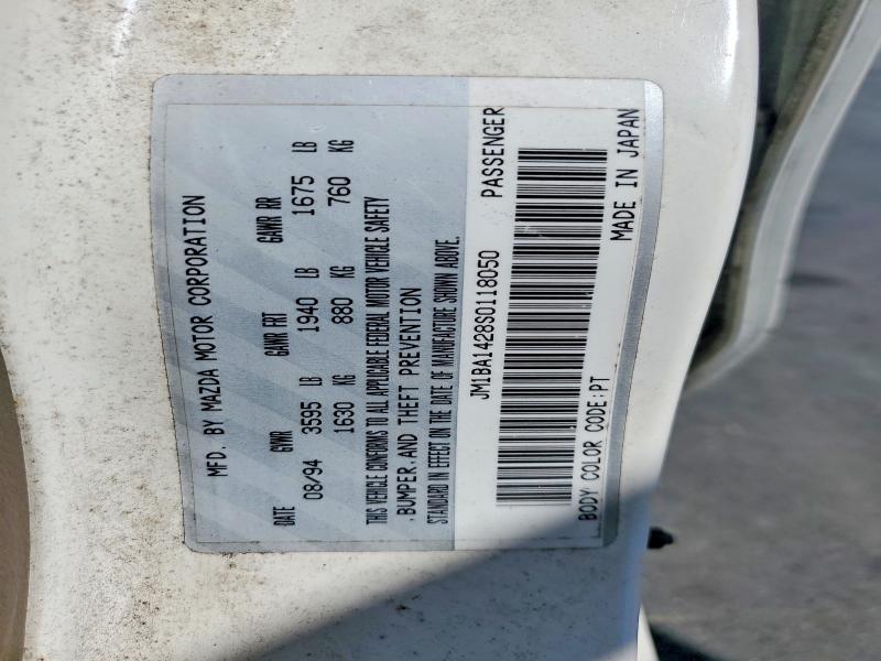 64105656 :رقم المزاد ، JM1BA1428S0118050 vin ، 1995 Mazda Protege مزاد بيع
