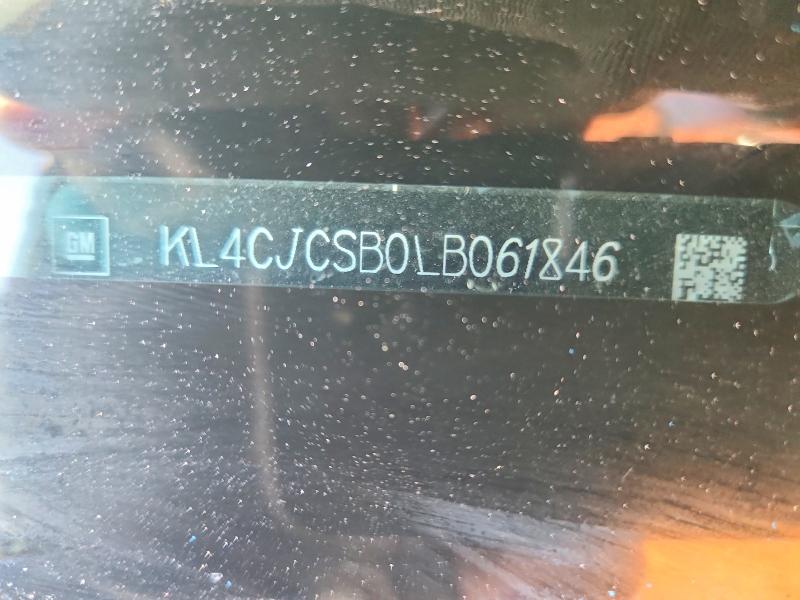 66112016 :رقم المزاد ، KL4CJCSB0LB061846 vin ، 2020 Buick Encore مزاد بيع
