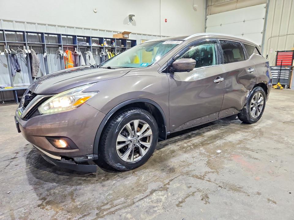 2016 Nissan Murano მანქანა იყიდება აუქციონზე, vin: 5N1AZ2MH8GN142319, აუქციონის ნომერი: 62289116