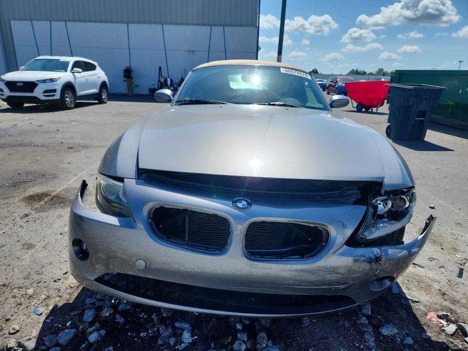 2005 Bmw Z4 მანქანა იყიდება აუქციონზე, vin: 4USBT33515LS58679, აუქციონის ნომერი: 66979226