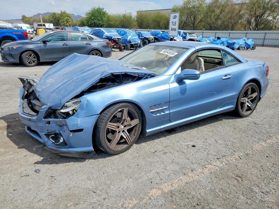 66945656 :رقم المزاد ، WDBSK7BA4BF163346 vin ، 2011 Mercedes-benz Sl مزاد بيع