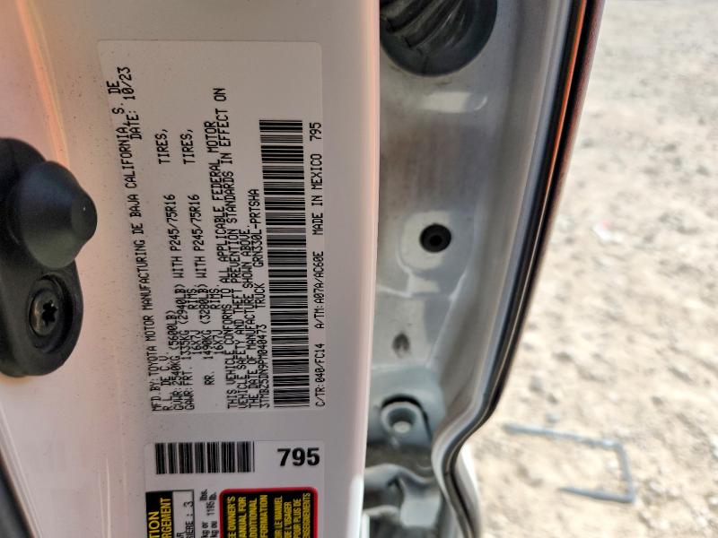 Aukcja sprzedaży 2023 Toyota Tacoma, vin: 3TMBZ5DN9PM040473, numer aukcji: 65840186