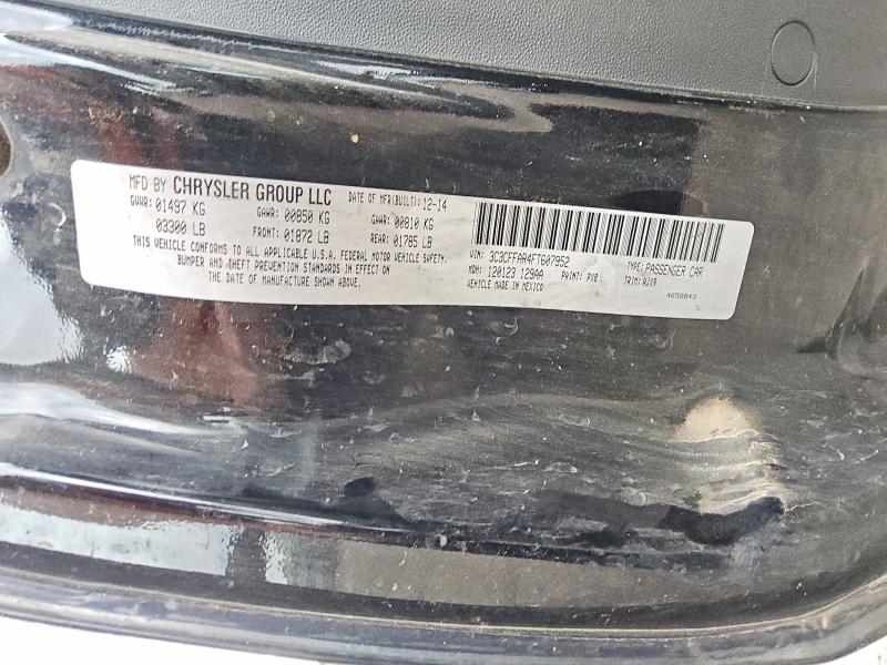 Продаж на аукціоні авто 2015 Fiat 500, vin: 3C3CFFAR4FT607952, номер лоту: 67196136