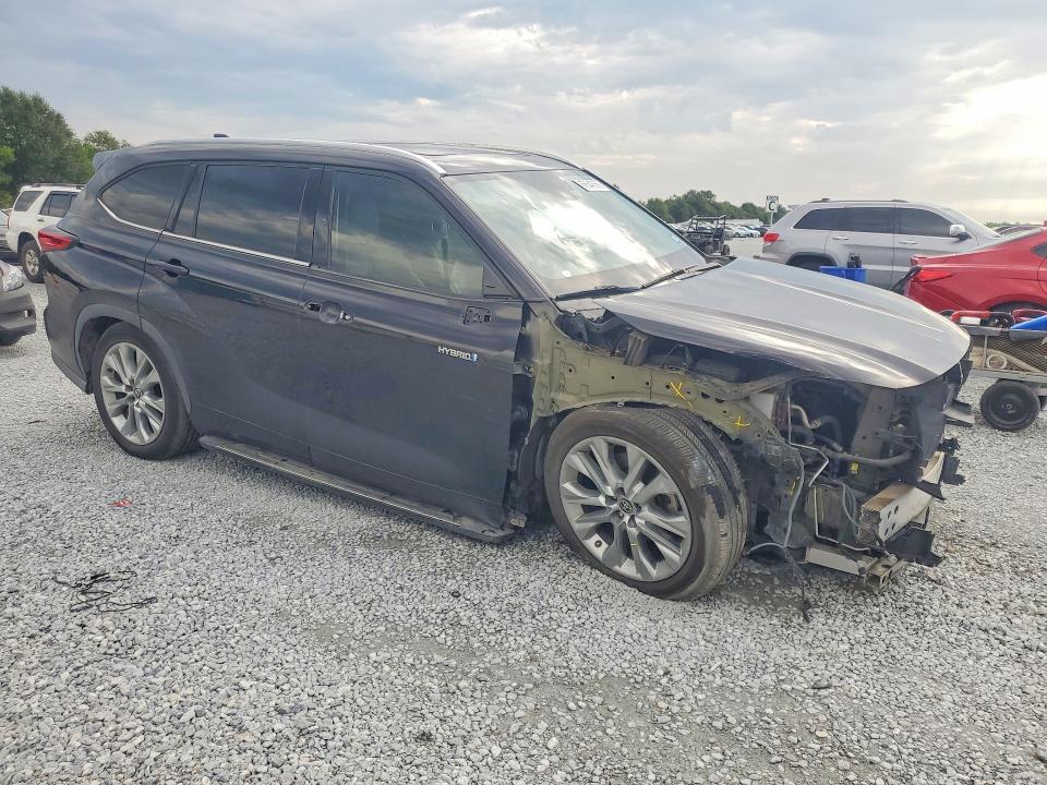 66540566 :رقم المزاد ، 5TDYARAH1LS001054 vin ، 2020 Toyota Highlander Hybrid مزاد بيع
