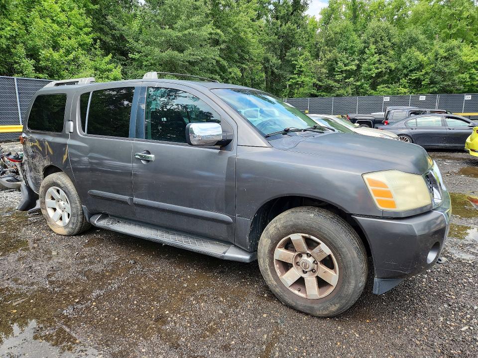 2004 Nissan Armada მანქანა იყიდება აუქციონზე, vin: 5N1AA08BX4N726167, აუქციონის ნომერი: 64426666