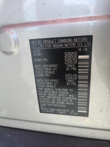 Aukcja sprzedaży 2018 Nissan Rogue, vin: KNMAT2MT0JP545393, numer aukcji: 65215786