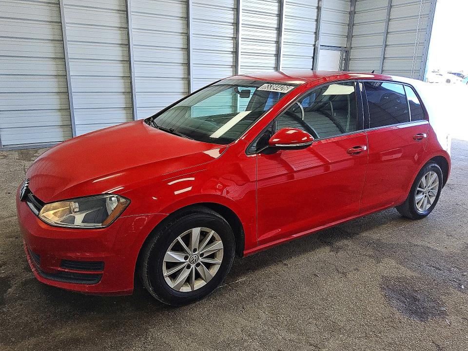 65384426 :رقم المزاد ، 3VW217AUXGM010426 vin ، 2016 Volkswagen Golf مزاد بيع