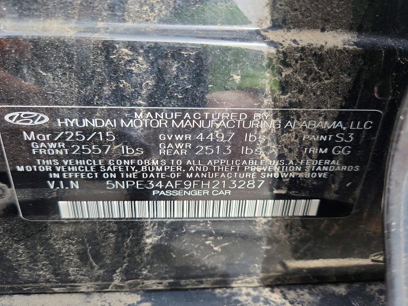 Продаж на аукціоні авто 2015 Hyundai Sonata, vin: 5NPE34AF9FH213287, номер лоту: 67282526