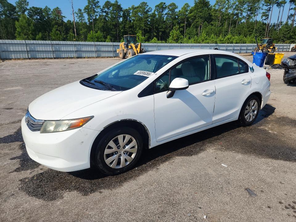 65896066 :رقم المزاد ، 19XFB2F54CE037289 vin ، 2012 Honda Civic مزاد بيع