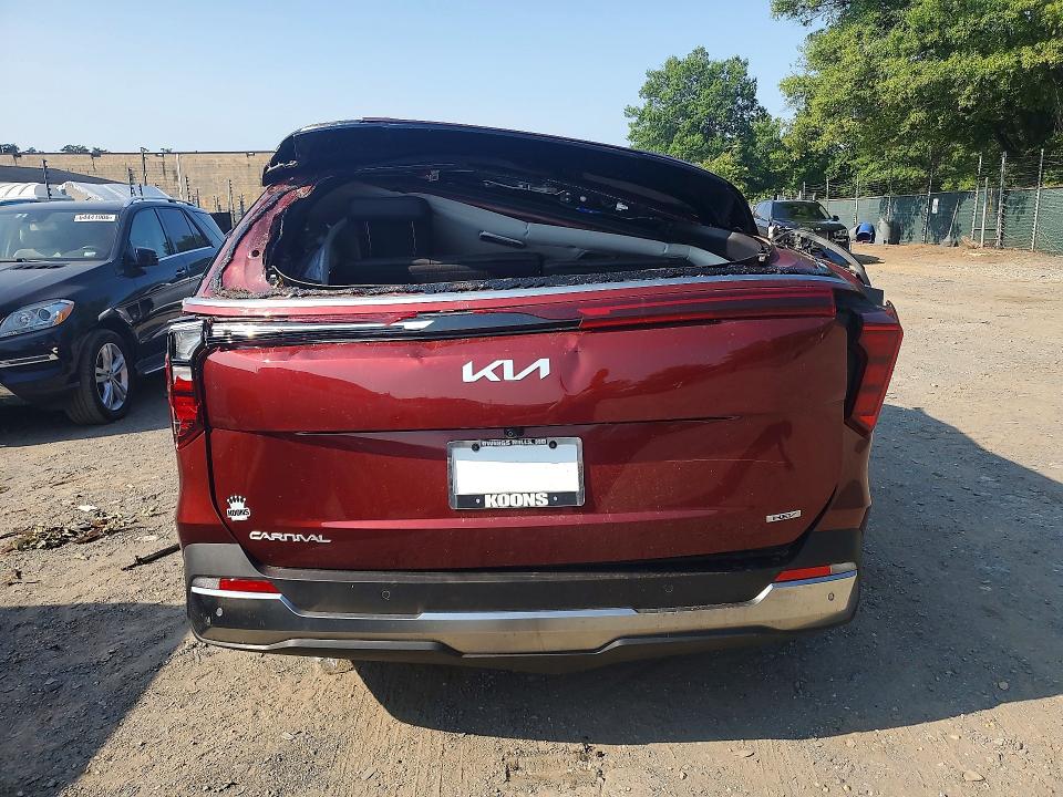 65127196 :رقم المزاد ، KNDNE5KAXS6081020 vin ، 2025 Kia Carnival Hybrid مزاد بيع