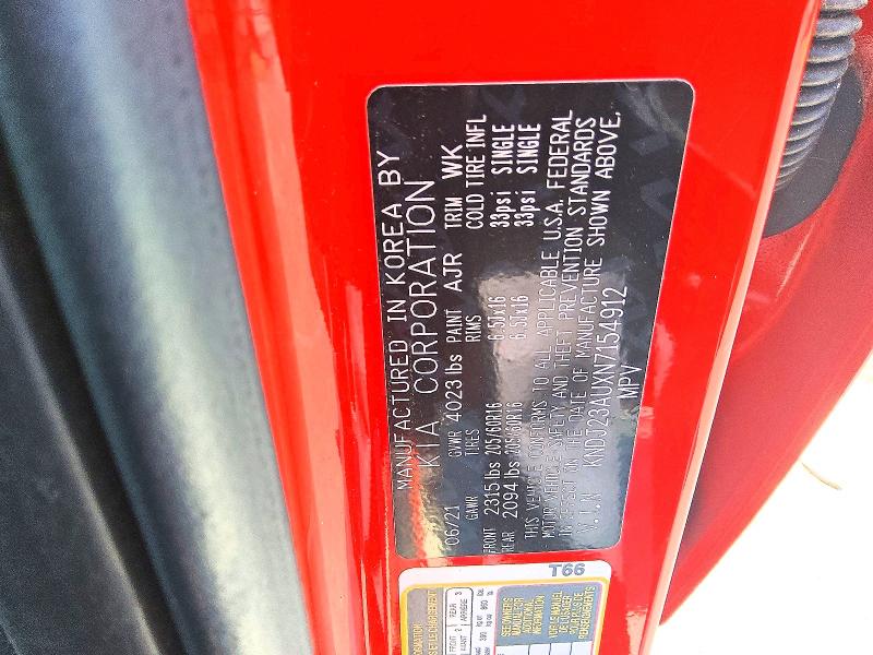 Aukcja sprzedaży 2022 Kia Soul, vin: KNDJ23AUXN7154912, numer aukcji: 65652166