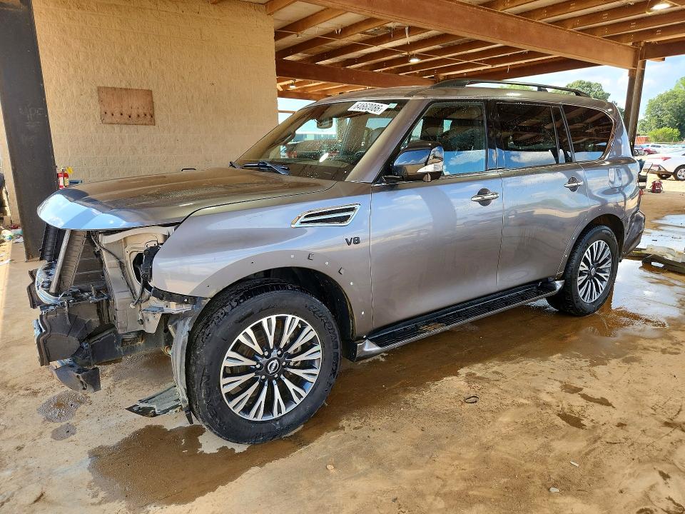 2022 Nissan Armada მანქანა იყიდება აუქციონზე, vin: JN8AY2BA8N9392635, აუქციონის ნომერი: 64662086