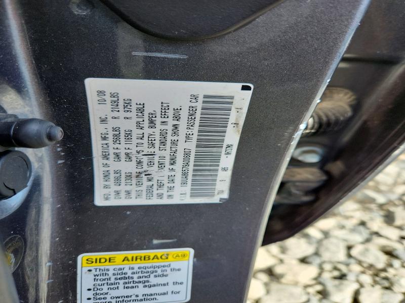 2009 Acura Tl მანქანა იყიდება აუქციონზე, vin: 19UUA86579A006807, აუქციონის ნომერი: 64227746