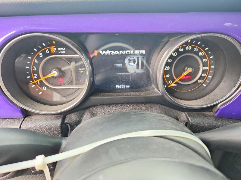 63793016 :رقم المزاد ، 1C4HJXDG6JW317067 vin ، 2018 Jeep Wrangler Unlimited مزاد بيع