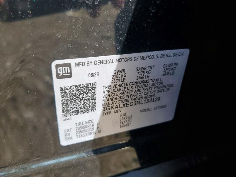 Продаж на аукціоні авто 2024 Gmc Terrain, vin: 3GKALXEG3RL153129, номер лоту: 66110226