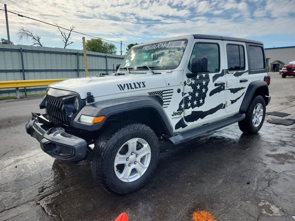 65515806 :رقم المزاد ، 1C4HJXDG0MW521190 vin ، 2021 Jeep Wrangler Unlimited مزاد بيع