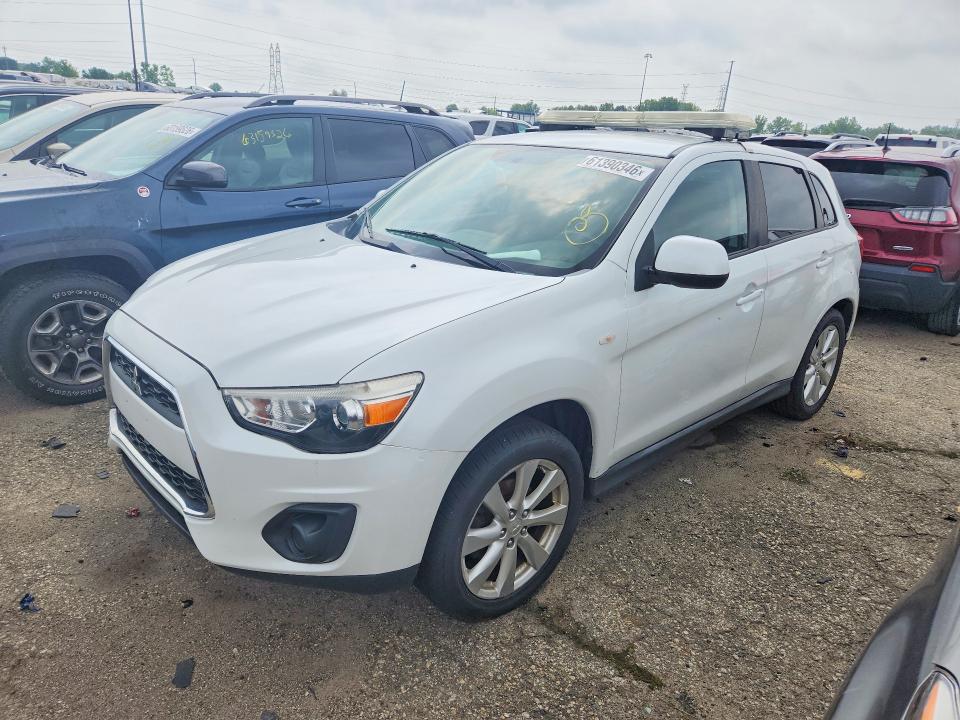 Продаж на аукціоні авто 2015 Mitsubishi Outlander Sport, vin: 4A4AP3AU2FE015803, номер лоту: 61390346