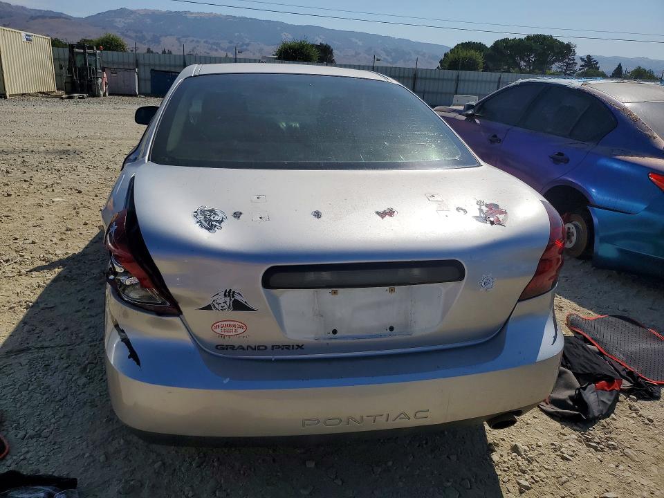 2006 Pontiac Grand Prix მანქანა იყიდება აუქციონზე, vin: 2G2WP552561230311, აუქციონის ნომერი: 64326886