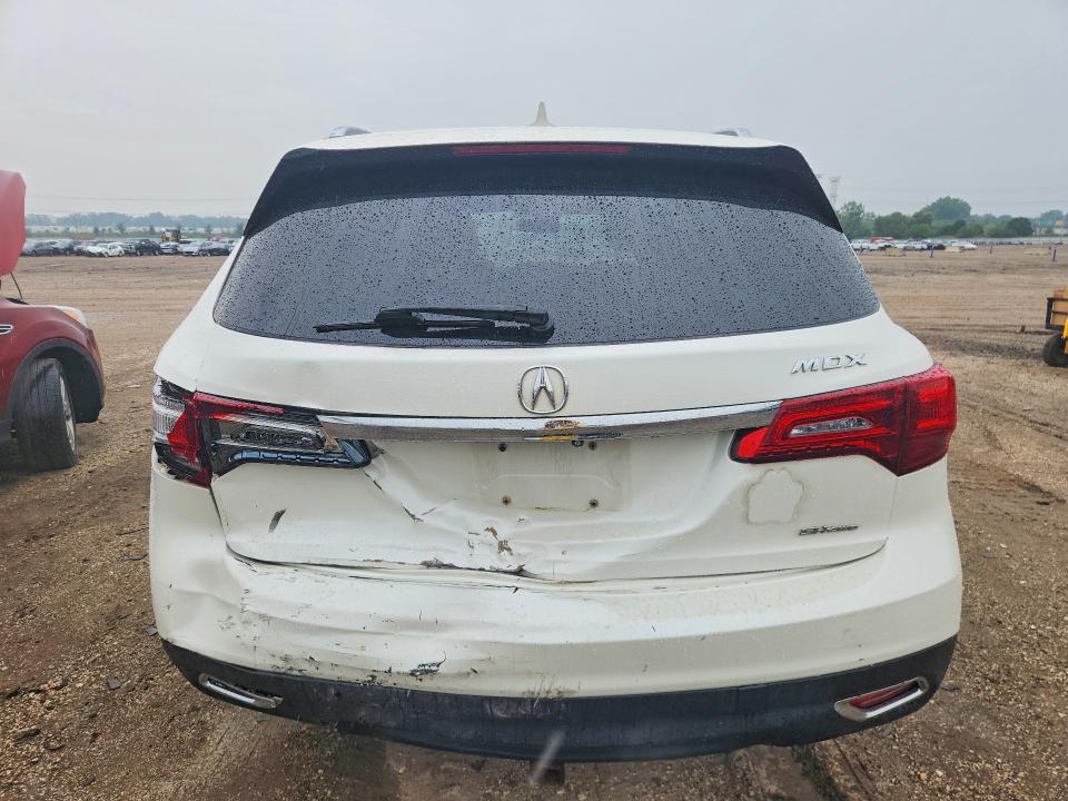 2014 Acura Mdx მანქანა იყიდება აუქციონზე, vin: 5FRYD4H41EB027351, აუქციონის ნომერი: 64435376