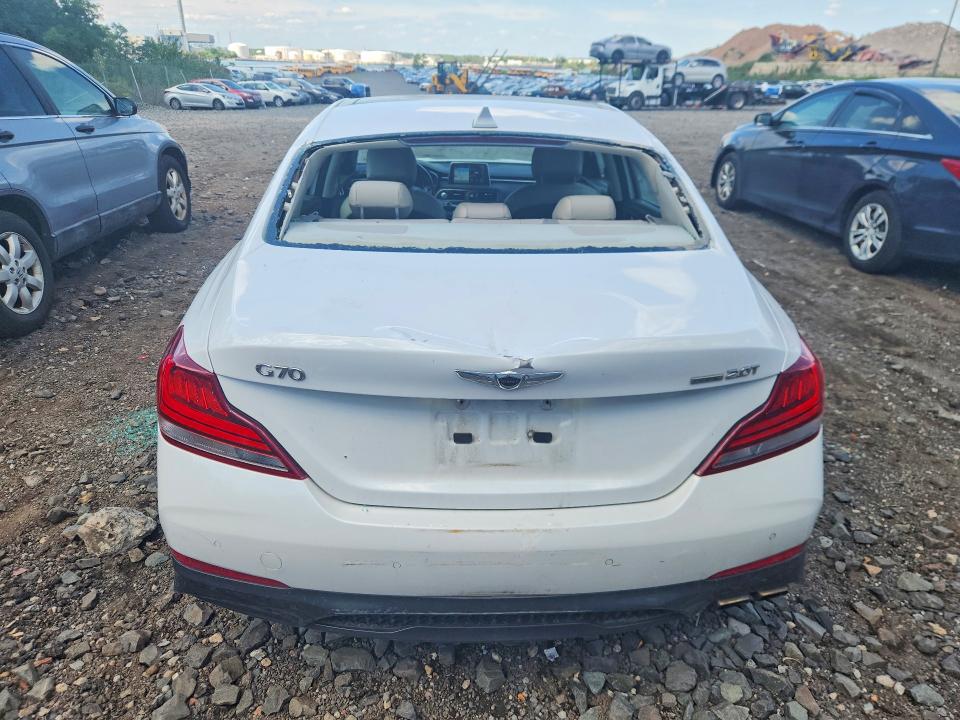 2019 Genesis G70 მანქანა იყიდება აუქციონზე, vin: KMTG44LA2KU031679, აუქციონის ნომერი: 64951046