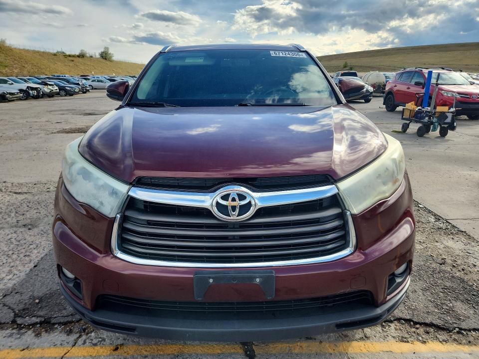 Продажа на аукционе авто 2016 Toyota Highlander, vin: 5TDJKRFH1GS344377, номер лота: 67124306