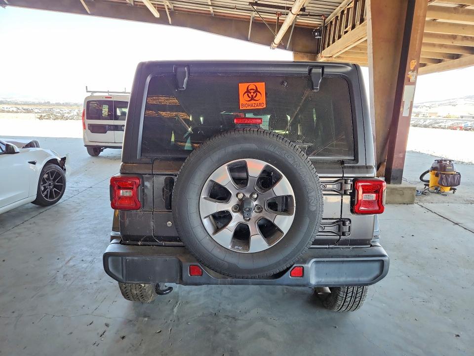63838506 :رقم المزاد ، 1C4HJXEG9JW146653 vin ، 2018 Jeep Wrangler Unlimited مزاد بيع