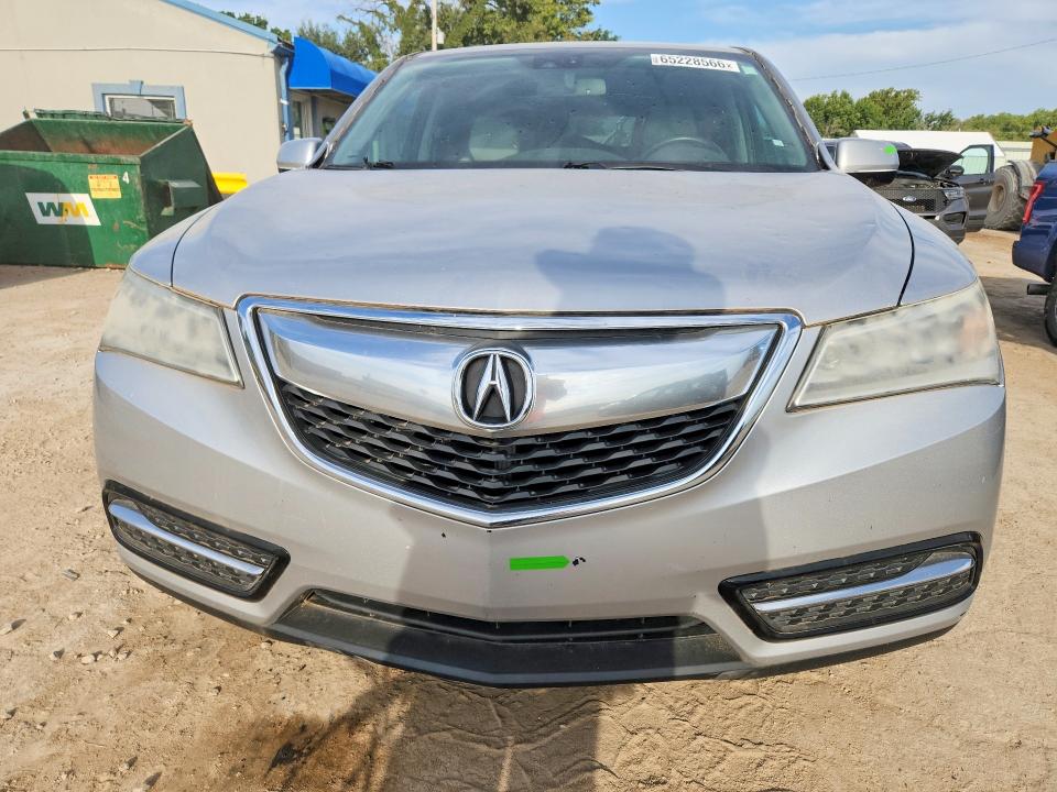 65228566 :رقم المزاد ، 5FRYD4H45FB010800 vin ، 2015 Acura Mdx مزاد بيع