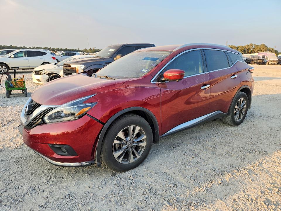 Auction sale of the 2018 Nissan Murano, vin: 5N1AZ2MG3JN143327, lot number: 66718886