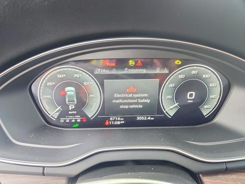 2025 Audi Q5 E მანქანა იყიდება აუქციონზე, vin: WA1E2AFY0S2035772, აუქციონის ნომერი: 63826496