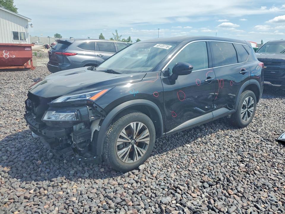 2021 Nissan Rogue მანქანა იყიდება აუქციონზე, vin: JN8AT3BB4MW227310, აუქციონის ნომერი: 65133776