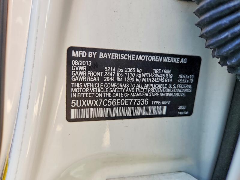 2014 Bmw X3 მანქანა იყიდება აუქციონზე, vin: 5UXWX7C56E0E77336, აუქციონის ნომერი: 62711946