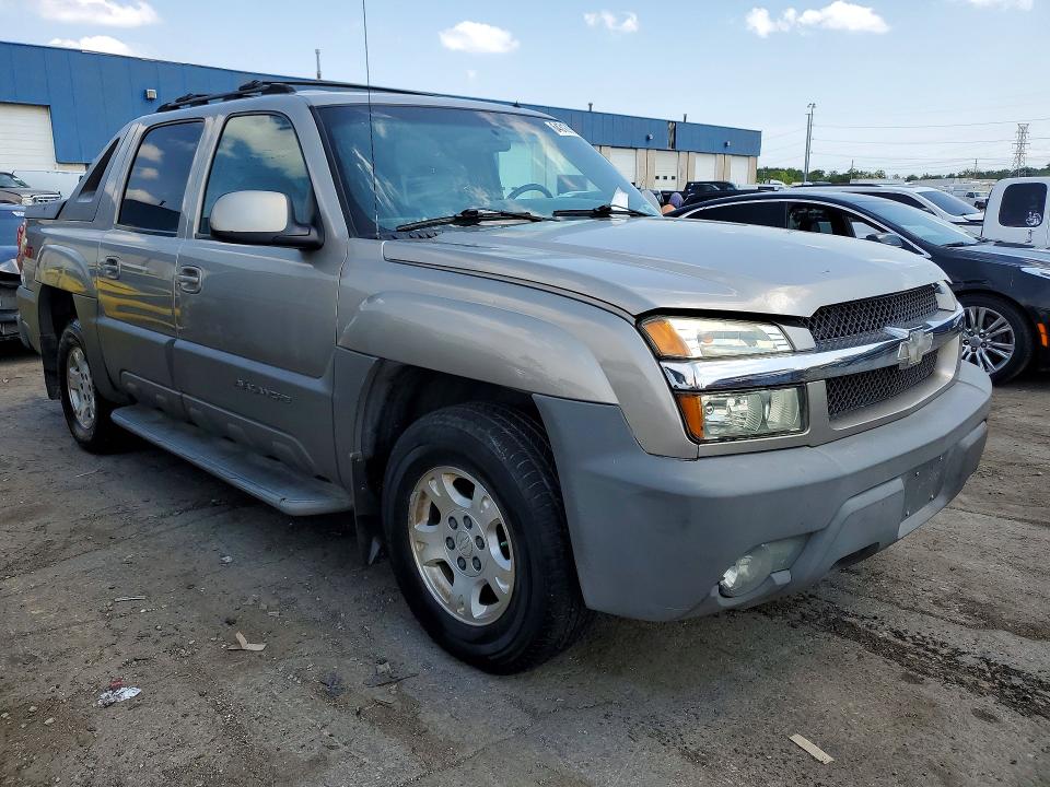 2002 Chevrolet Avalanche მანქანა იყიდება აუქციონზე, vin: 3GNEK13T42G288980, აუქციონის ნომერი: 64312996