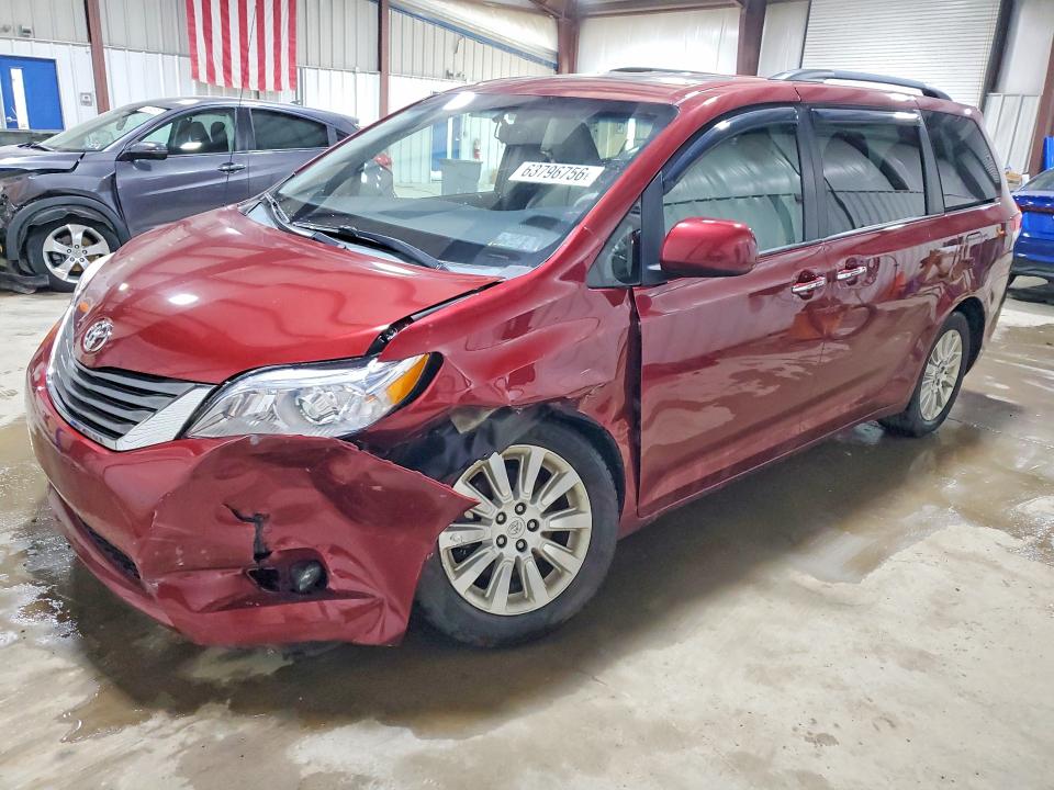 2014 Toyota Sienna მანქანა იყიდება აუქციონზე, vin: 5TDDK3DC0ES089168, აუქციონის ნომერი: 63796756