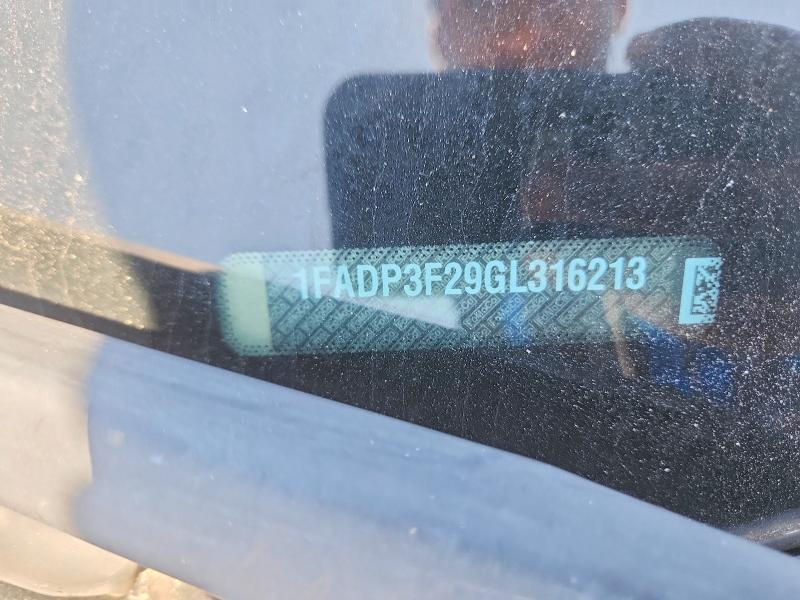 Aukcja sprzedaży 2016 Ford Focus, vin: 1FADP3F29GL316213, numer aukcji: 63671816