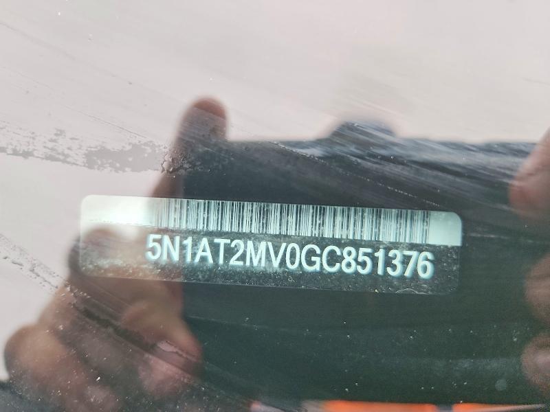 Продажа на аукционе авто 2016 Nissan Rogue, vin: 5N1AT2MV0GC851376, номер лота: 66425906