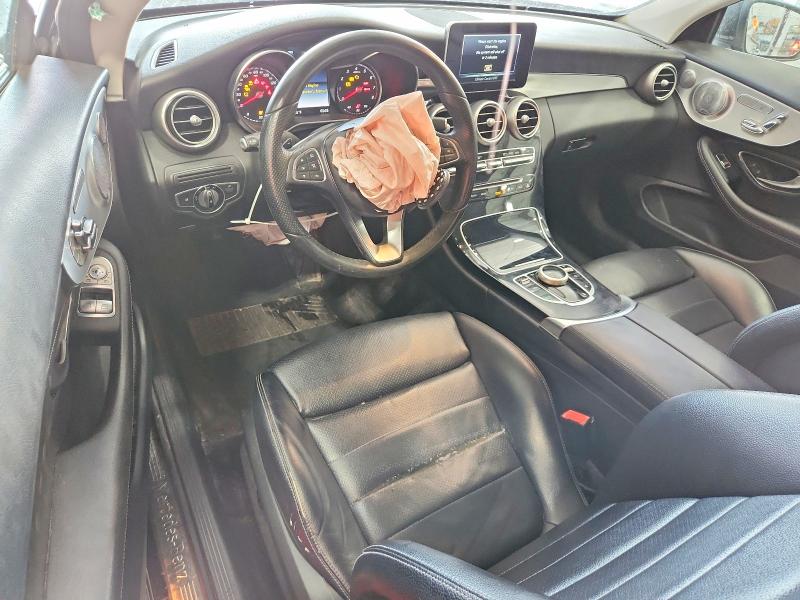 63782036 :رقم المزاد ، WDDWJ4JB1HF355739 vin ، 2017 Mercedes-benz C مزاد بيع