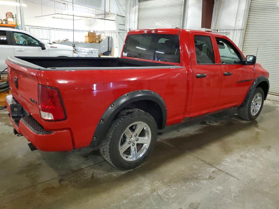 64325356 :رقم المزاد ، 1C6RD7FT2CS261278 vin ، 2012 Dodge Ram 1500 مزاد بيع