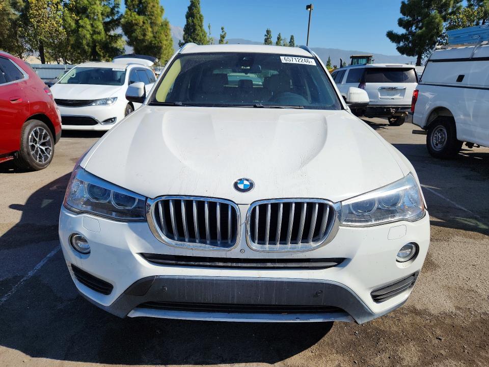 Aukcja sprzedaży 2017 Bmw X3, vin: 5UXWZ7C30H0V88751, numer aukcji: 65712246