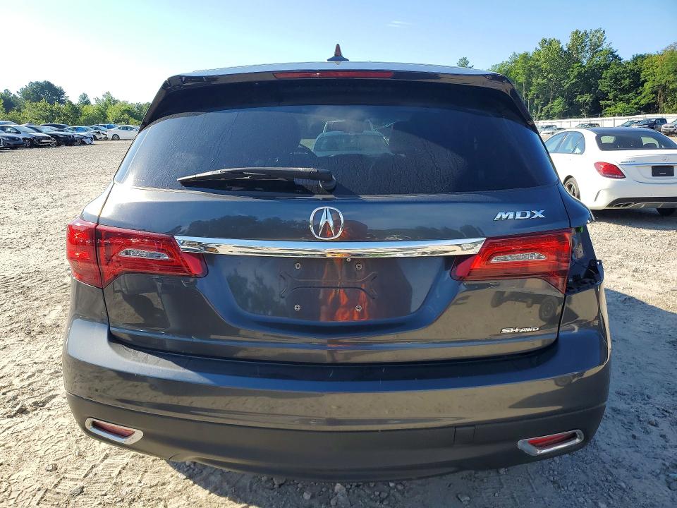 Продажа на аукционе авто 2014 Acura Mdx, vin: 5FRYD4H42EB036107, номер лота: 62673086