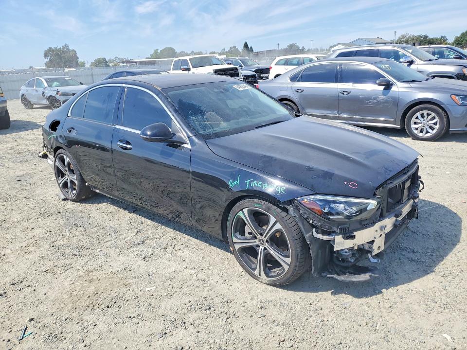 2022 Mercedes-benz C მანქანა იყიდება აუქციონზე, vin: W1KAF4HB0NR057095, აუქციონის ნომერი: 64080546