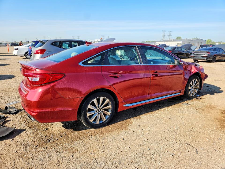 65050956 :رقم المزاد ، 5NPE34AF3GH389432 vin ، 2016 Hyundai Sonata مزاد بيع