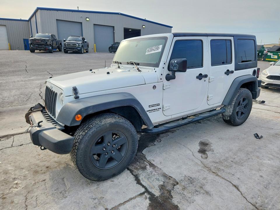 2015 Jeep Wrangler Unlimited მანქანა იყიდება აუქციონზე, vin: 1C4BJWDG2FL751074, აუქციონის ნომერი: 63864396